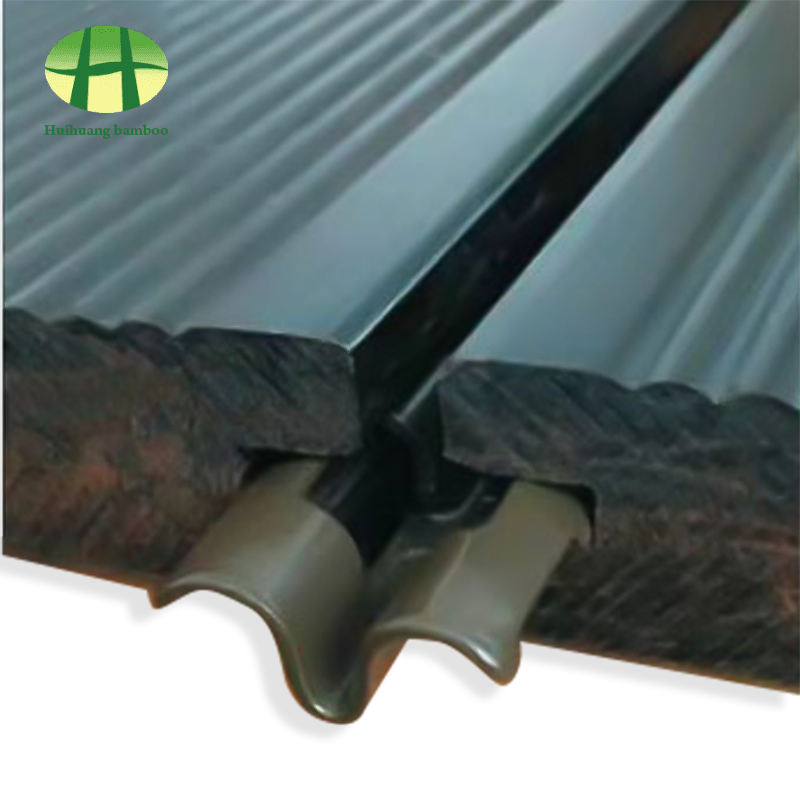 Malinaw na paghahati ng kuko mabibigat na sahig na kawayan