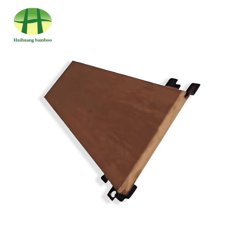 Likas na panlabas na mabibigat na panel ng pader ng kawayan