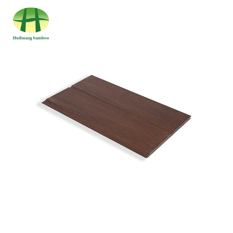 Vertical panlabas na mabibigat na mga panel ng pader ng kawayan