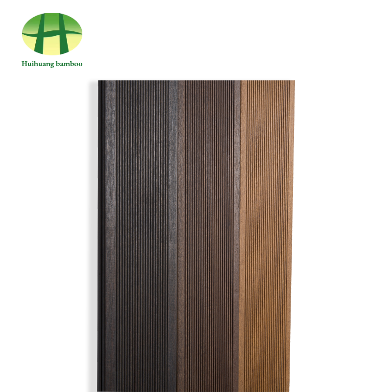 Maliit na sahig na kawayan ng alon