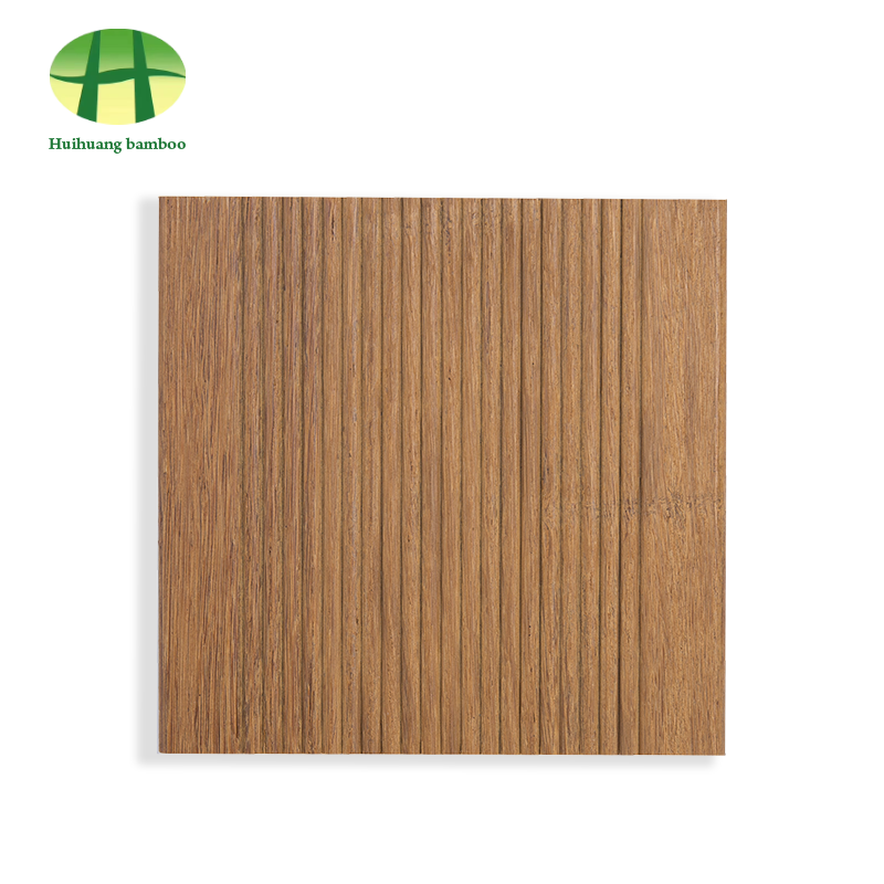 Maliit na sahig na kawayan ng alon