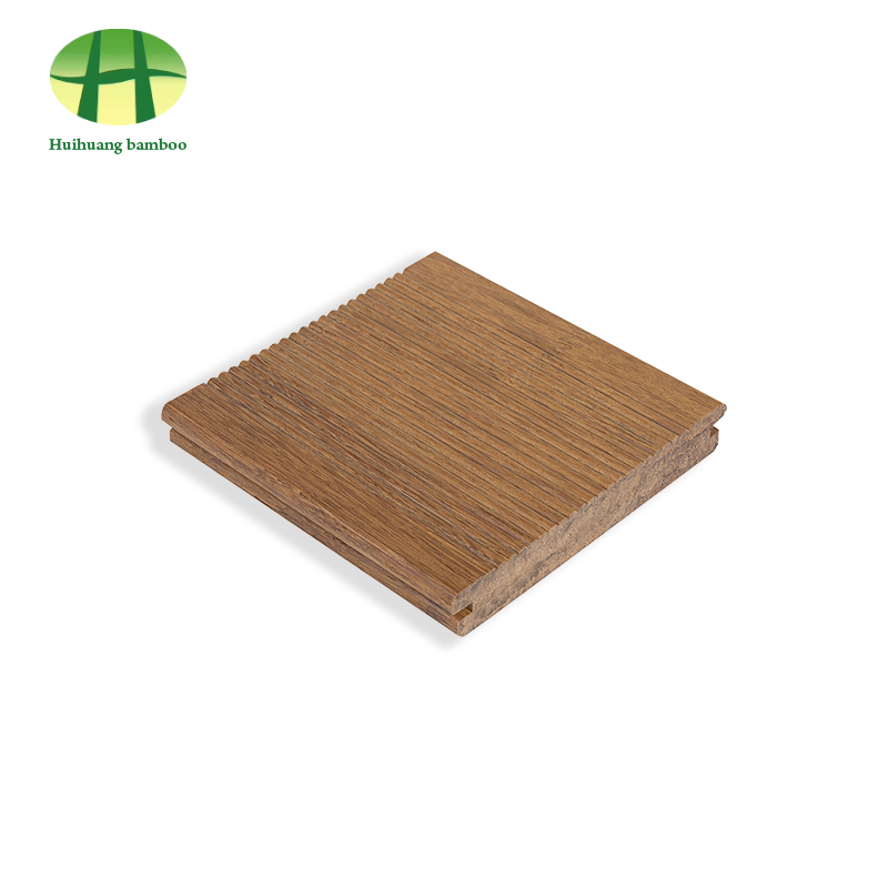 Maliit na sahig na kawayan ng alon