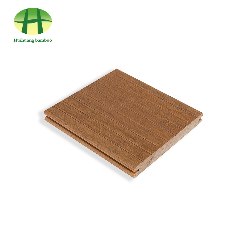 Maliit na sahig na kawayan ng kawayan