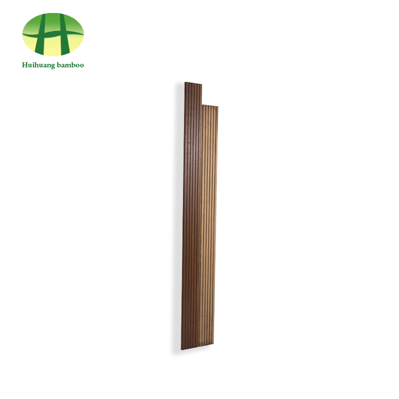 Malaking sahig na kawayan ng kawayan