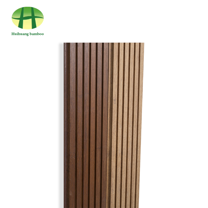 Malaking sahig na kawayan ng kawayan