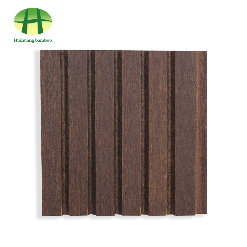 Malaking sahig na kawayan ng kawayan