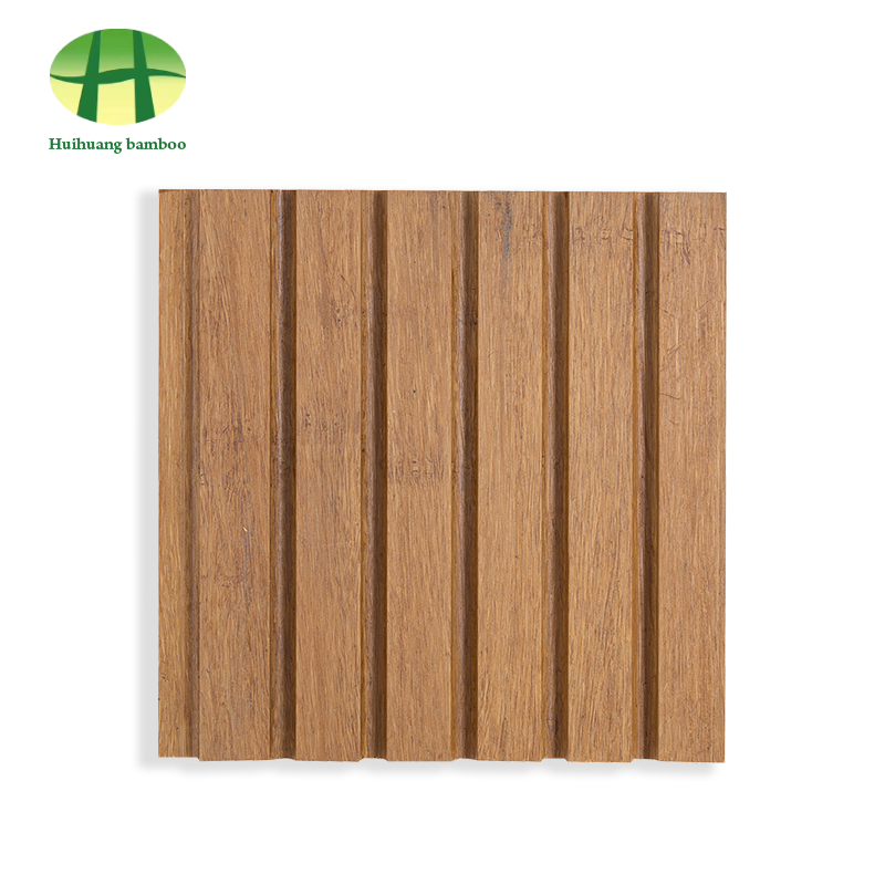 Malaking sahig na kawayan ng kawayan